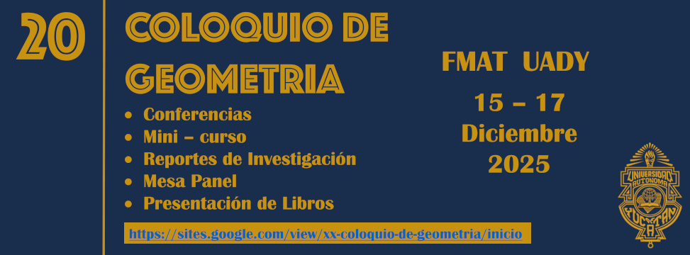 XX Coloquio de Geometría