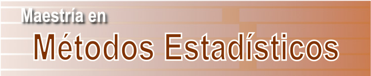 Maestría en Métodos Estadísticos: Logo